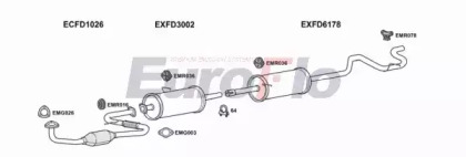 Система выпуска ОГ EuroFlo FDTRA25D 9029G